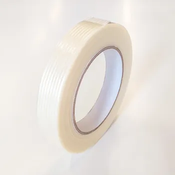 Lepicí páska CleverPack Lepicí pevná páska s podélnými vlákny 19mm x 50m