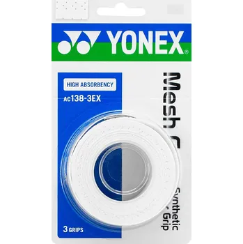 Raketový sport YONEX Mesh Grap - 3 ks bílý