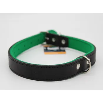 Obojek pro psa Chopo Obojky s plstí do 60cm SINDY Barva: Černá