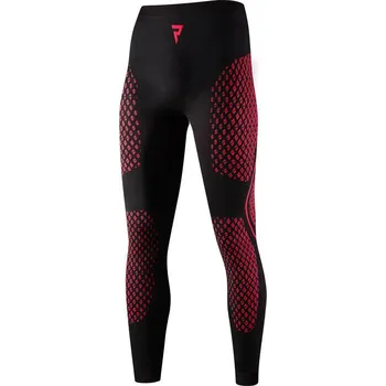 Pánské termo spodky Termo kalhoty REBELHORN Therm II Black / Red - XS/S