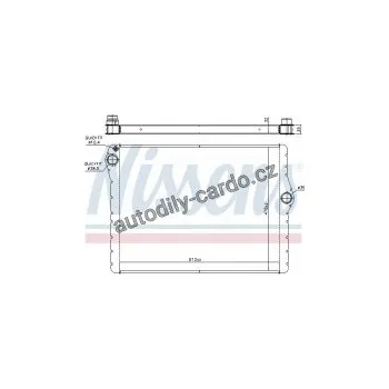 Chladič motoru Chladič motoru NISSENS 60777