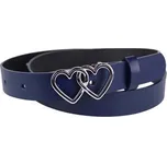 Doria Dámský pásek kožený modrý OD016