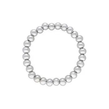 Náramek Doria Náramek z korálků z chirurgické oceli zlatý B390