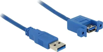 Datový kabel Delock 85112 USB 3.0 A 1 m modrý