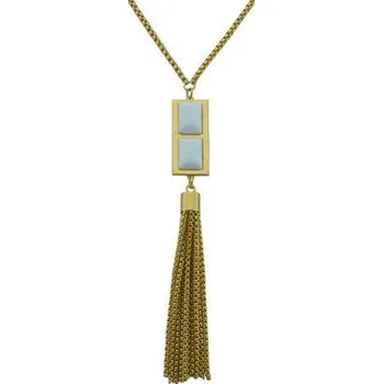 Řetízek Doria Náhrdelník z oceli zlatý I034