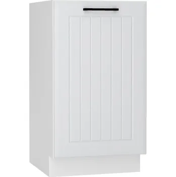 Kuchyňská skříňka Dvířka pro vestavnou myčku Irma 45pz světle šedá mat