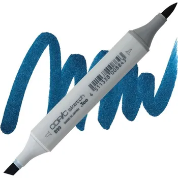 Lihová fixa COPIC Sketch oboustranná Brush & Chisel, B99 Agate