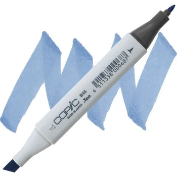 Lihová fixa COPIC Classic oboustranná Fine & Chisel, B45 Smoky blue