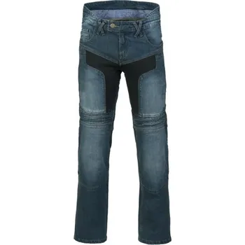 MBW Kevlar Jeans Mark Short zkrácené modré, 58