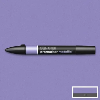 Pigmentová fixa WINSOR & NEWTON Promarker Fine & Round, METALLIC VIOLET
