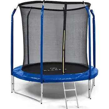 Trampolína Klarfit Jumpstarter 250 cm + ochranná síť + schůdky