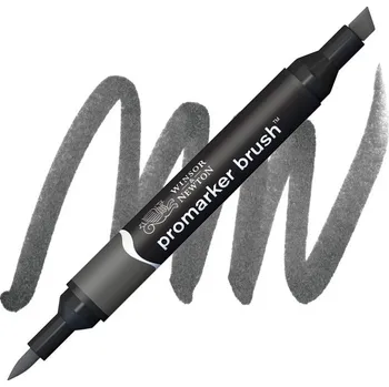 Lihová fixa WINSOR & NEWTON Promarker Brush & Chisel, COOL GREY 5 (CG5)