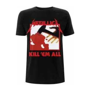 Pánské tričko Merch Metallica: Tričko Kill Em All Tracks L 2019