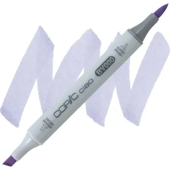 Lihová fixa COPIC Ciao oboustranná Brush & Chisel, BV000 Iridescent mauve