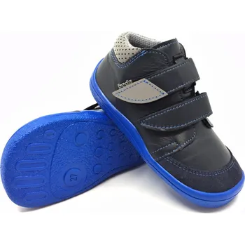 Chlapecké polobotky Beda Barefoot Dan BF 0001/W/M/SO kotníkové s okopem a membránou 22, Vnitřní délka boty: 13,5 cm, Vnitřní šířka boty: 6,5 cm