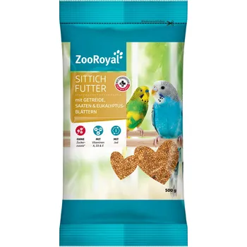 Krmivo pro ptáka ZooRoyal krmivo pro papoušky 500 g