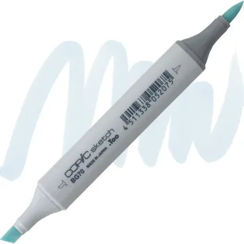 Lihová fixa COPIC Sketch oboustranná Brush & Chisel, BG70 Ocean mist