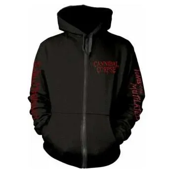 Pánská mikina Merch Cannibal Corpse: Mikina Se Zipem Tomb Of The Mutilated (explicit) L 2019