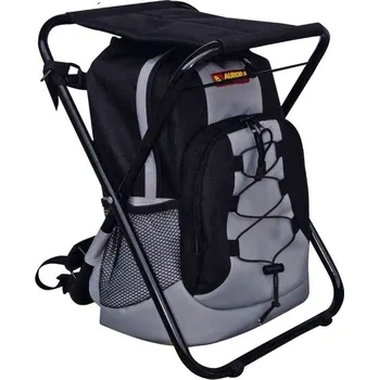 turistický batoh AURORA Outdoor Backpack - batoh s taburetem (sedačkou) - černý