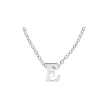 Řetízek Doria Řetízek s písmenem E stříbrná ocel G346
