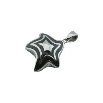 Přívěsek Doria Přívěsek stříbrný z oceli HVĚZDA F085