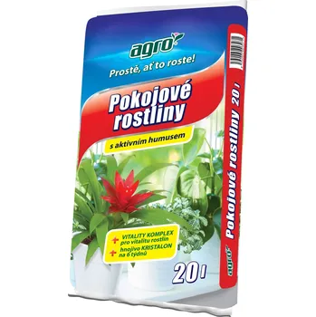 Agro Substrát pro pokojové rostliny s aktivním humusem Substrát Agro Substrát pro pokojové rostliny s aktivním humusem