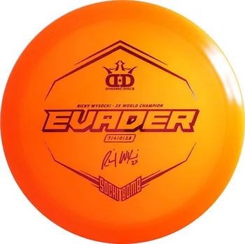 Disc golf Dynamic Discs Ricky Wysocki Lucid Ice Evader 176g Oranžová/Fialová