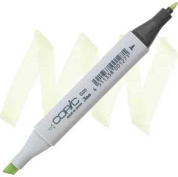 Lihová fixa COPIC Classic oboustranná Fine & Chisel, G20 Wax white
