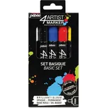 Lakové popisovače PEBEO 4Artist 4 mm, 5 ks Basic