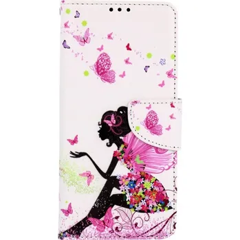 Pouzdro na mobilní telefon Pouzdro Vivo Y20s knížkové Zasněná dívka (kryt neboli obal na Vivo Y20s)