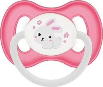 Canpol babies Bunny & Company kaučukový růžový 6-18 m