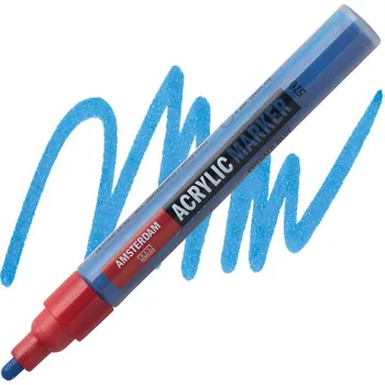 AMSTERDAM Acrylic Marker 4mm, 570 phthalo blue