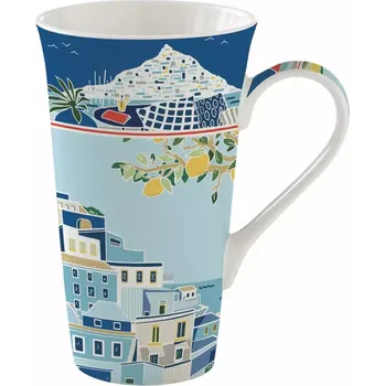 Easy Life, Itálie Easy Life - Porcelánový hrnek velký Sea Dreams v dárkové krabičce - 600 ml