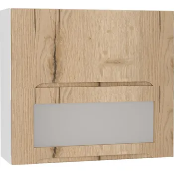 Kuchyňská skříňka Kuchyňská Skříňka Zoya W60grf/2 Sd Dub Halifax /Bílý