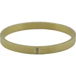 Doria Náramek zlatý z oceli se zirkony L133