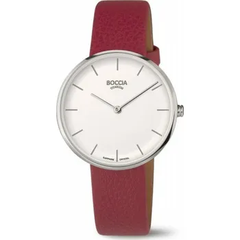 Hodinky Boccia Titanium Appleskin 3327-01 + 5 let záruka