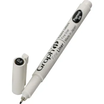 Technický liner GRAPH'IT 0,8mm černý