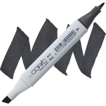 Lihová fixa COPIC Classic oboustranná Fine & Chisel, N10 Neutral gray 10