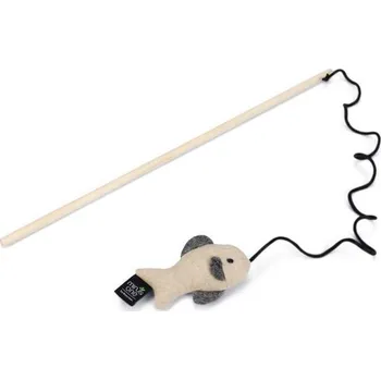 Hračka pro kočku Beeztees Minus One Hračka pro kočky rybářský prut Zorba 42cm