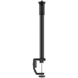 Puluz sada hliníkové tyče se závitem 1/4 a svorkou pro GoPro - černá