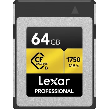 Paměťová karta Lexar Pro CFexpress Typ B 64 GB (LCFX10-64GCRB)