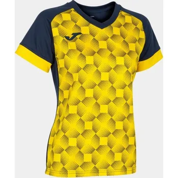 Dámský sportovní dres JOMA Supernova III Velikost: 2XS, Barva: tm.modrá/žlutá