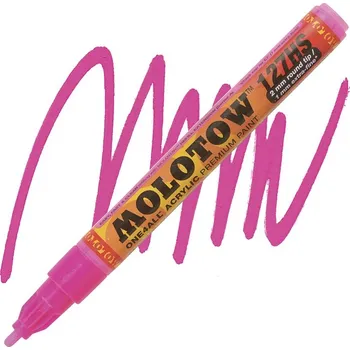 Akrylová fixa MOLOTOW One4All 127HS 2mm, fluorescent pink