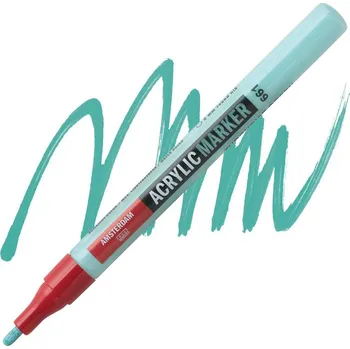 AMSTERDAM Acrylic Marker 2mm, 661 turquoise green