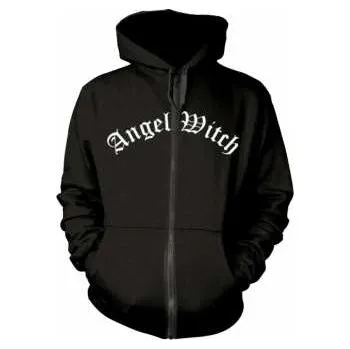 Pánská mikina Merch Angel Witch: Mikina Se Zipem Baphomet (black) XXL 2019