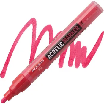 AMSTERDAM Acrylic Marker 4mm, 399 naphthol red deep