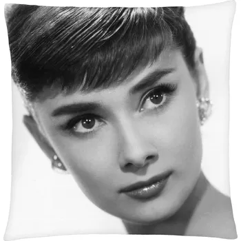 Polštář Audrey Hepburn 02 Mybesthome 40x40 cm Varianta: Povlak na polštář, 40x40 cm