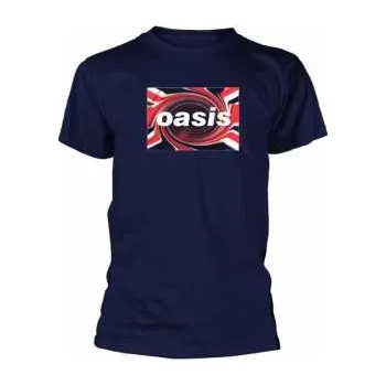 Pánské tričko Merch Oasis: Tričko Union Jack XL 2019