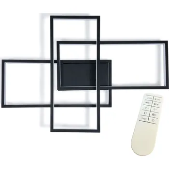 Osvětlení BERGE Stropní lustr LED Orion až 72W- Výběr barev (3000-6000K) + dálkový ovladač