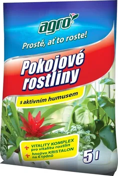 Substrát Agro Substrát pro pokojové rostliny s aktivním humusem